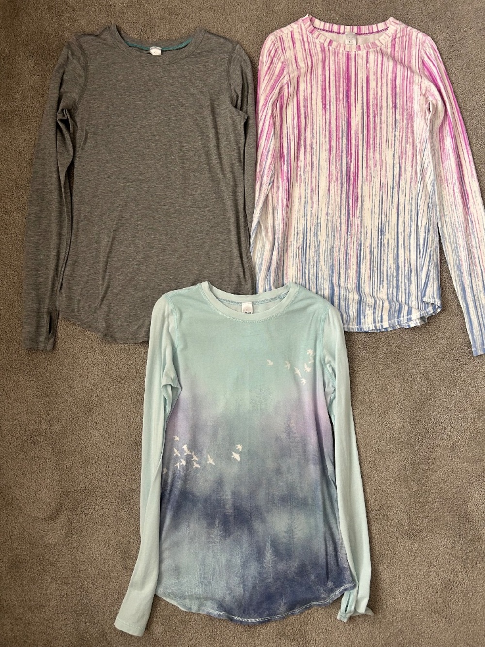Ivivva size 12 pima cotton tees